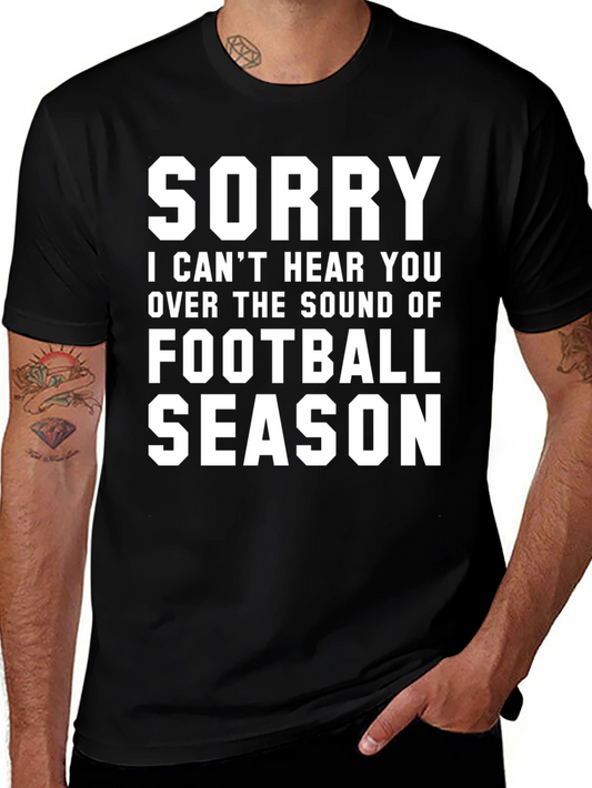 Funny Football Season Graphic T-Shirt