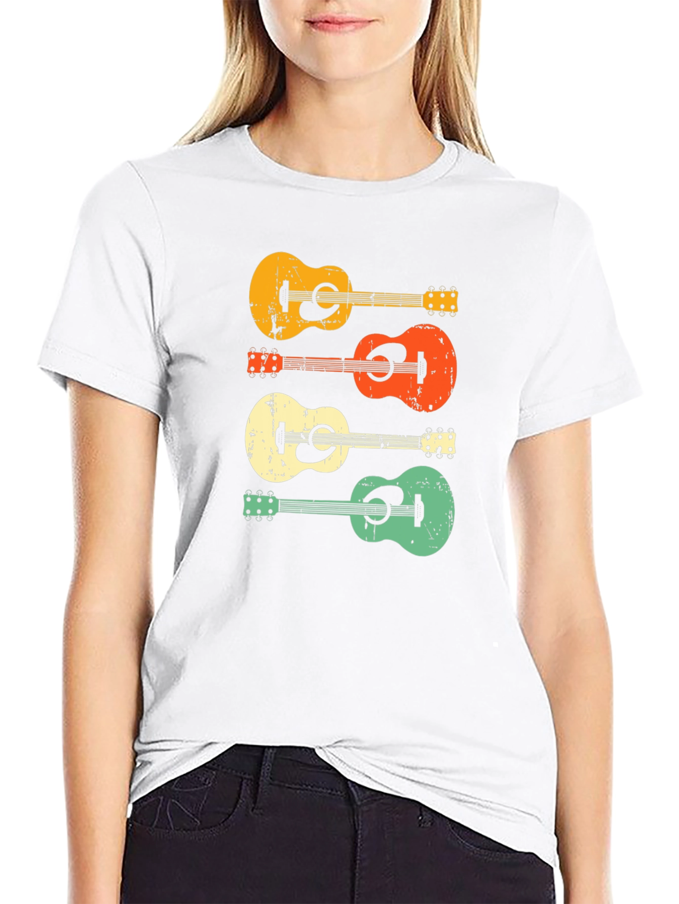 Retro Guitar T-Shirt