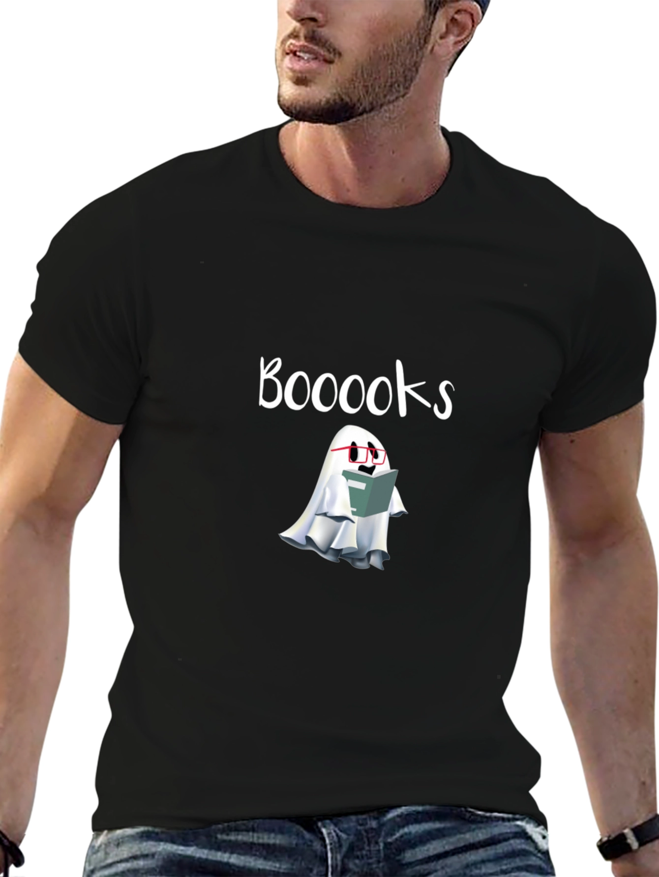 Booooks Reading Ghost T-Shirt
