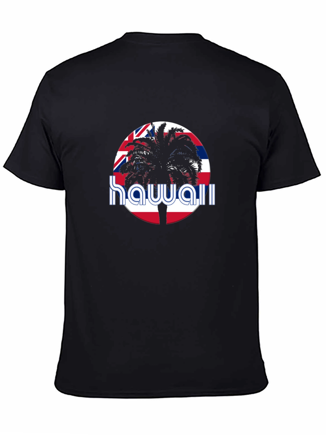 Hawaii Palm Tree Graphic T-Shirt