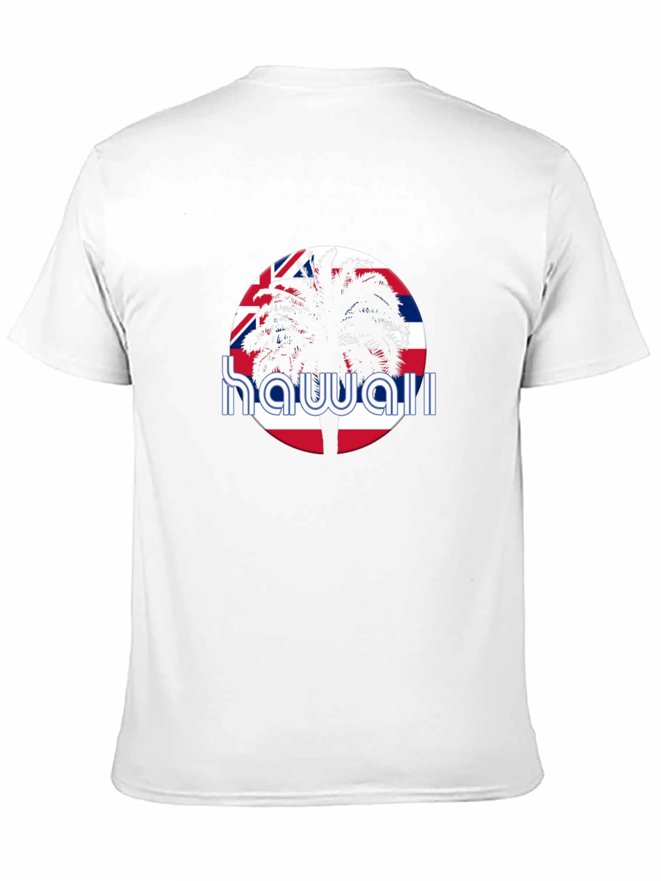 Hawaii Palm Tree Graphic T-Shirt