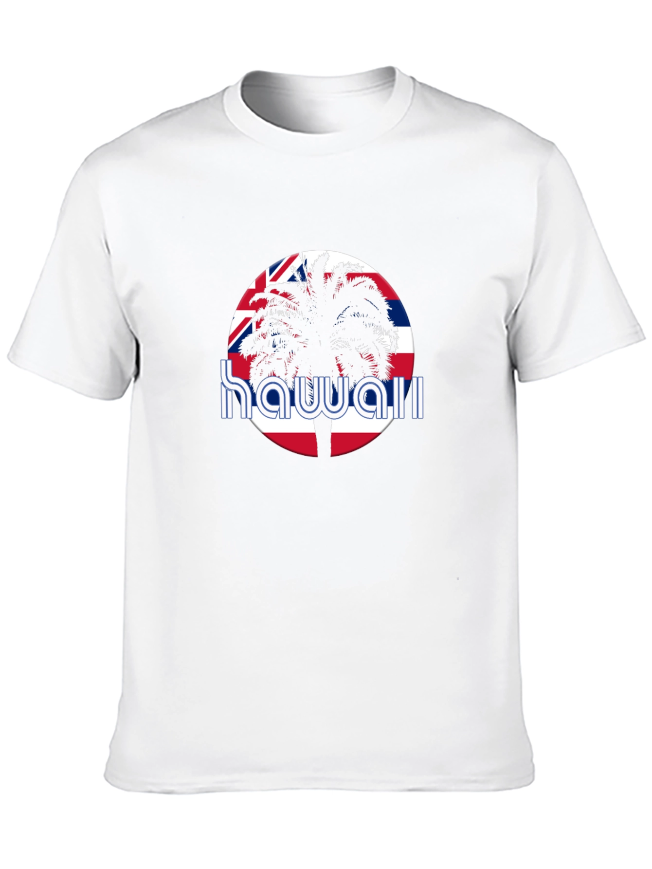 Hawaii Palm Tree Graphic T-Shirt
