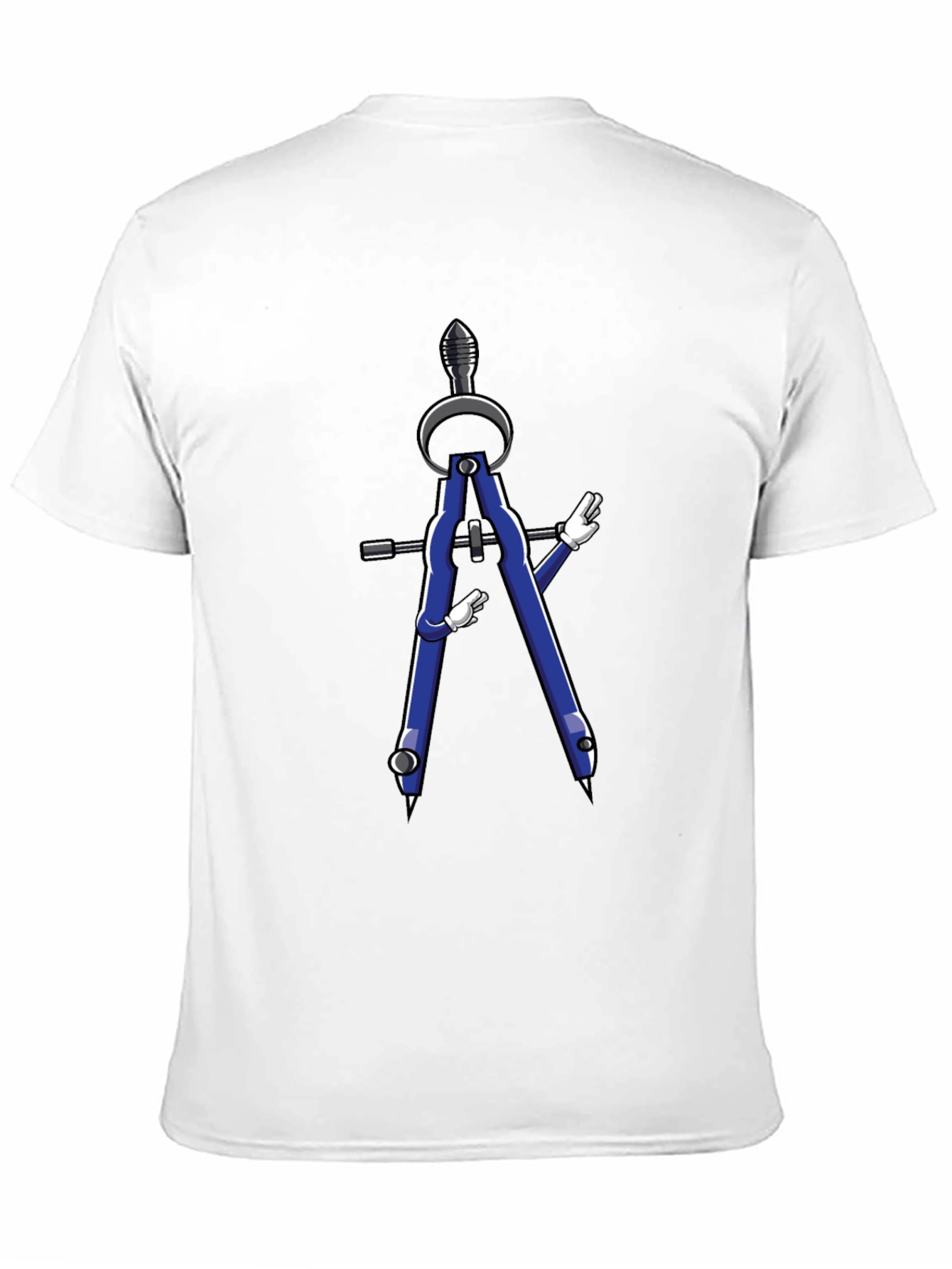 Funny Compass Graphic T-Shirt