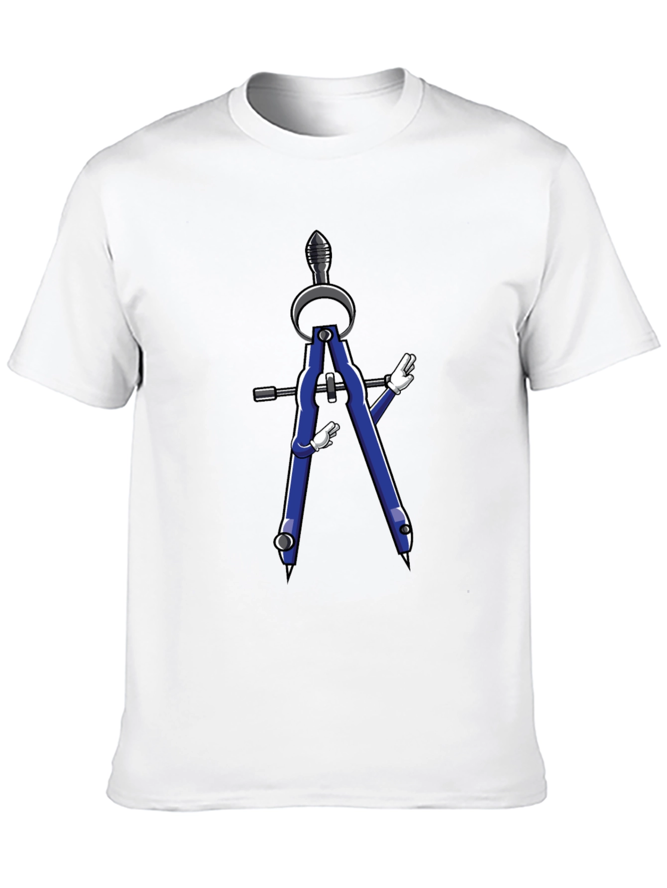 Funny Compass Graphic T-Shirt
