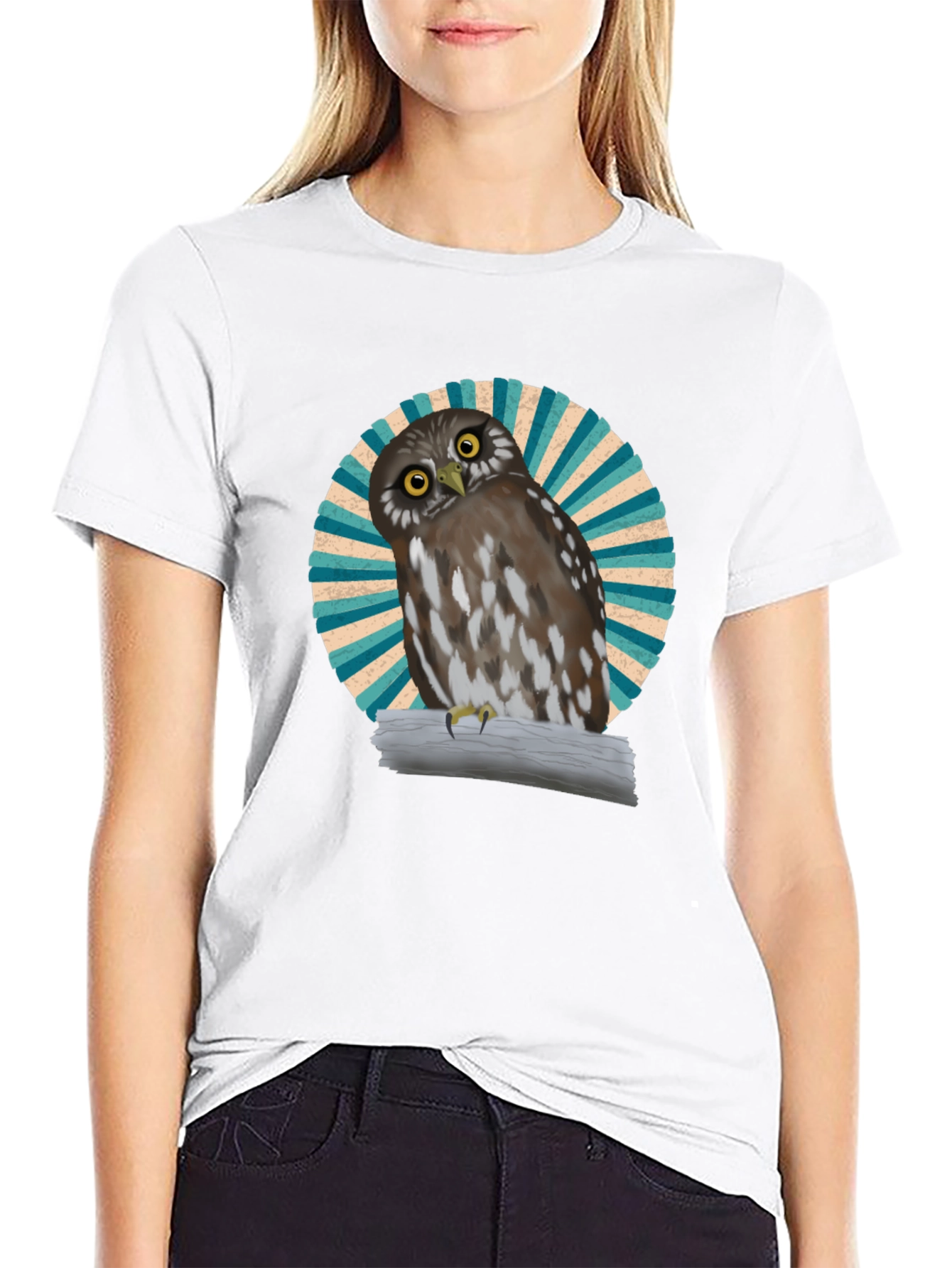 Owl Graphic T-Shirt - Cool Bird Lover Tee