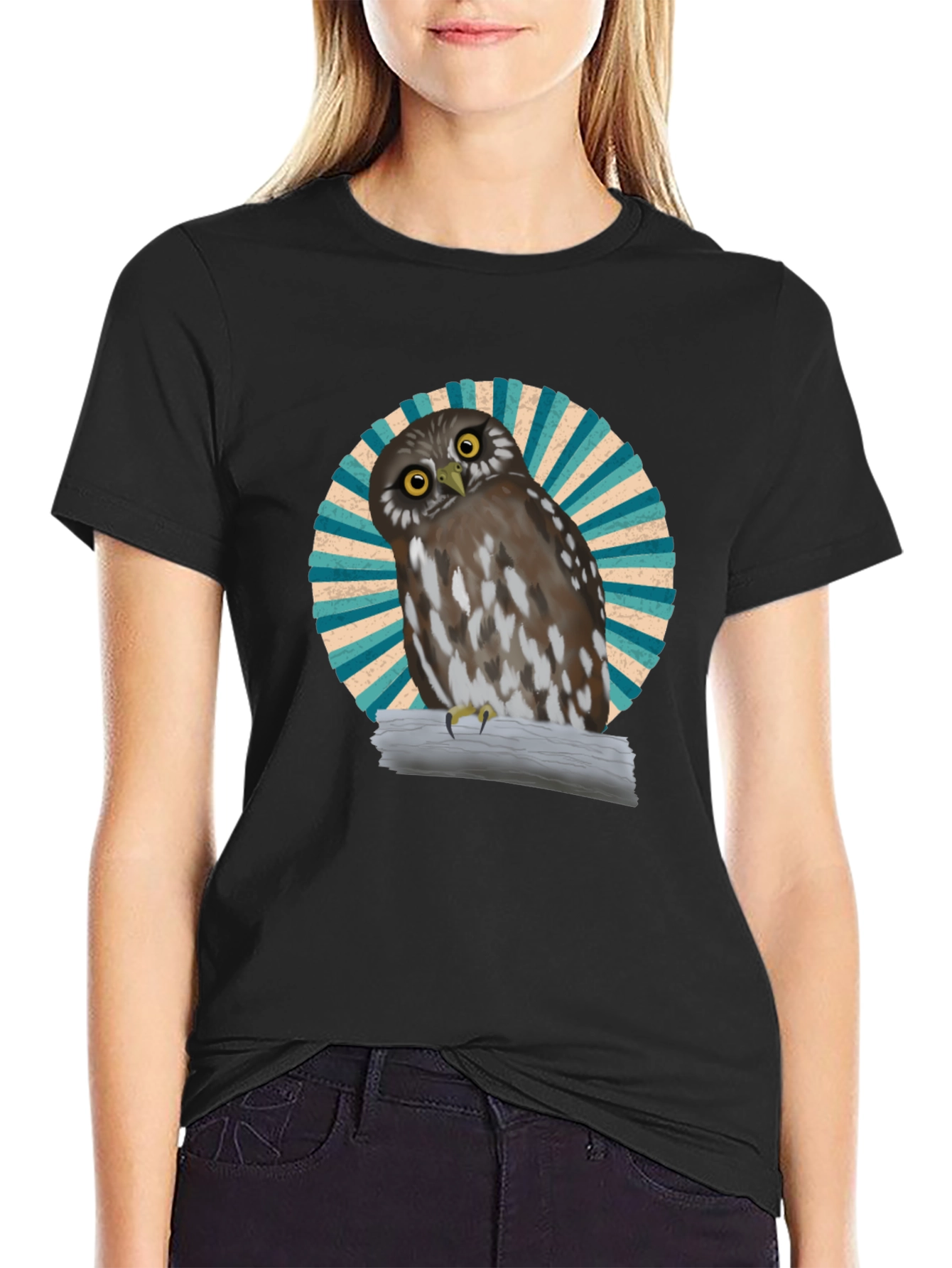 Owl Graphic T-Shirt - Cool Bird Lover Tee