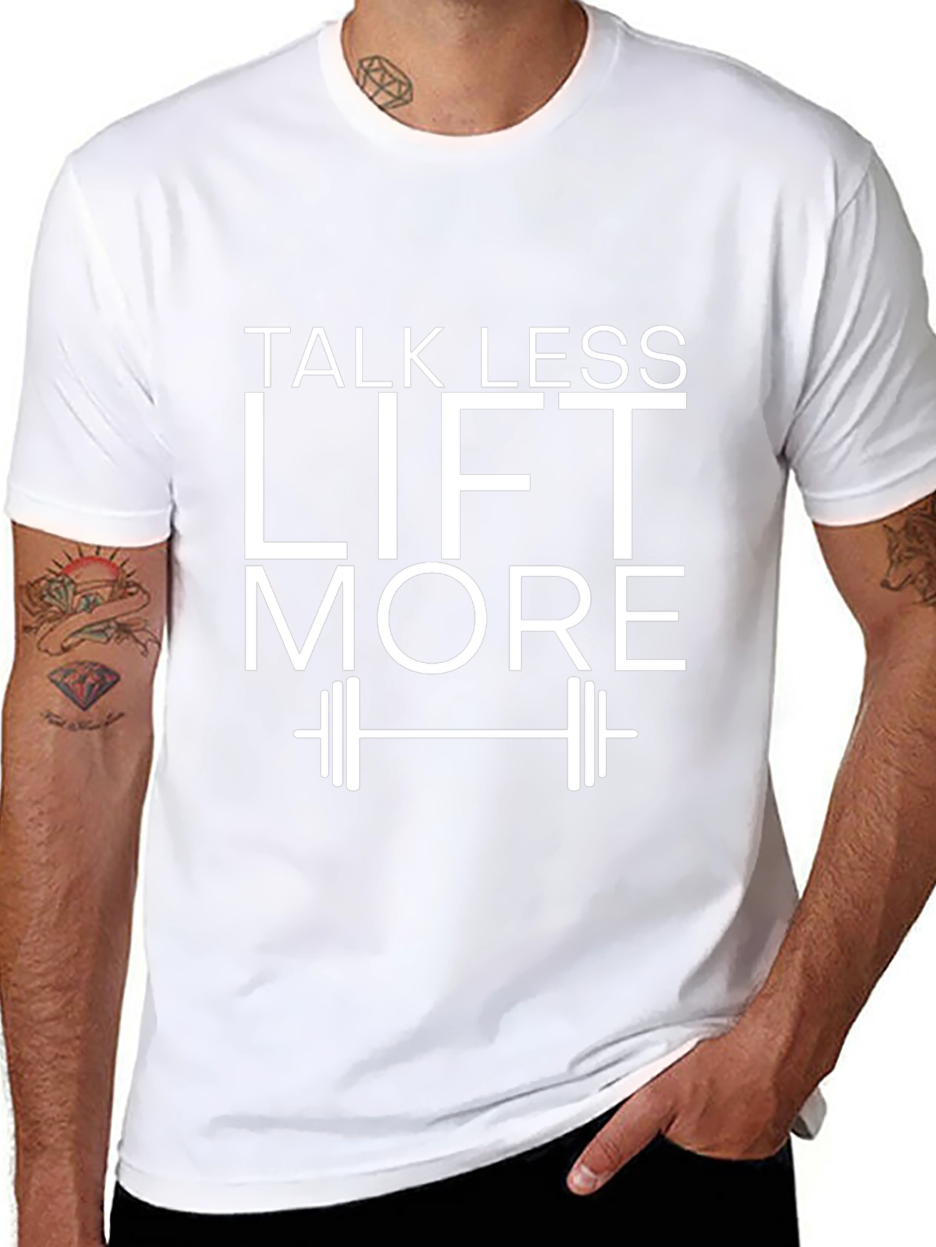Talk Less Lift More Graphic Tee