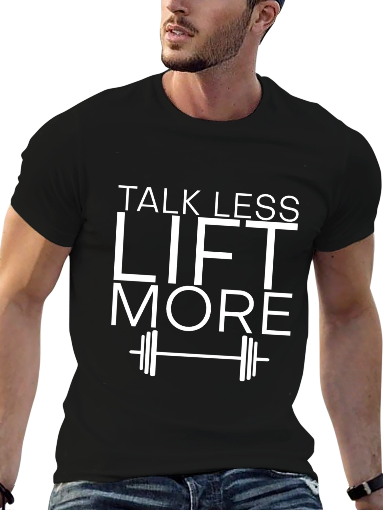 Talk Less Lift More Graphic Tee