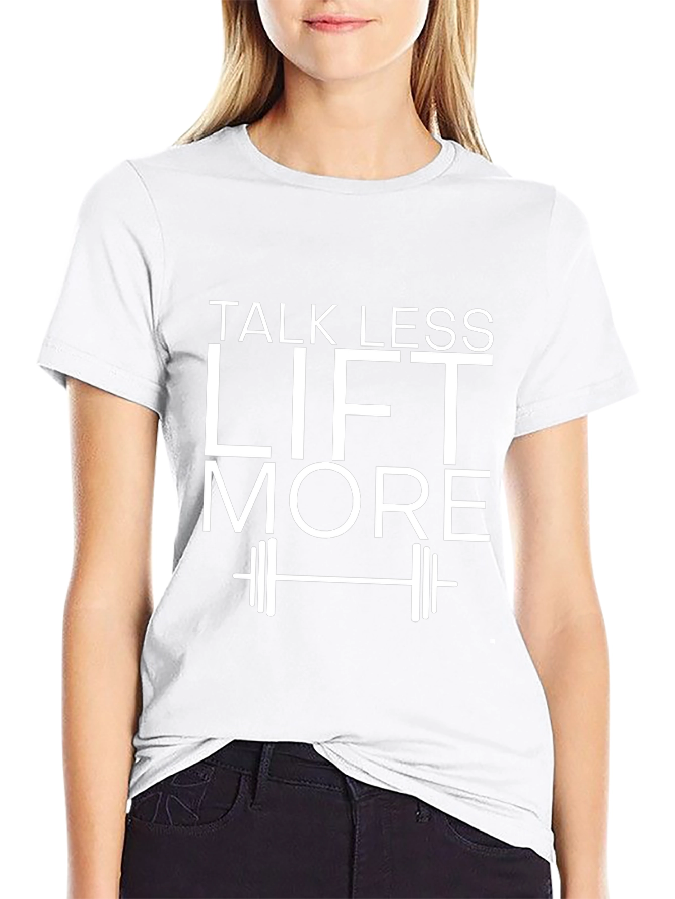 Talk Less Lift More Graphic Tee