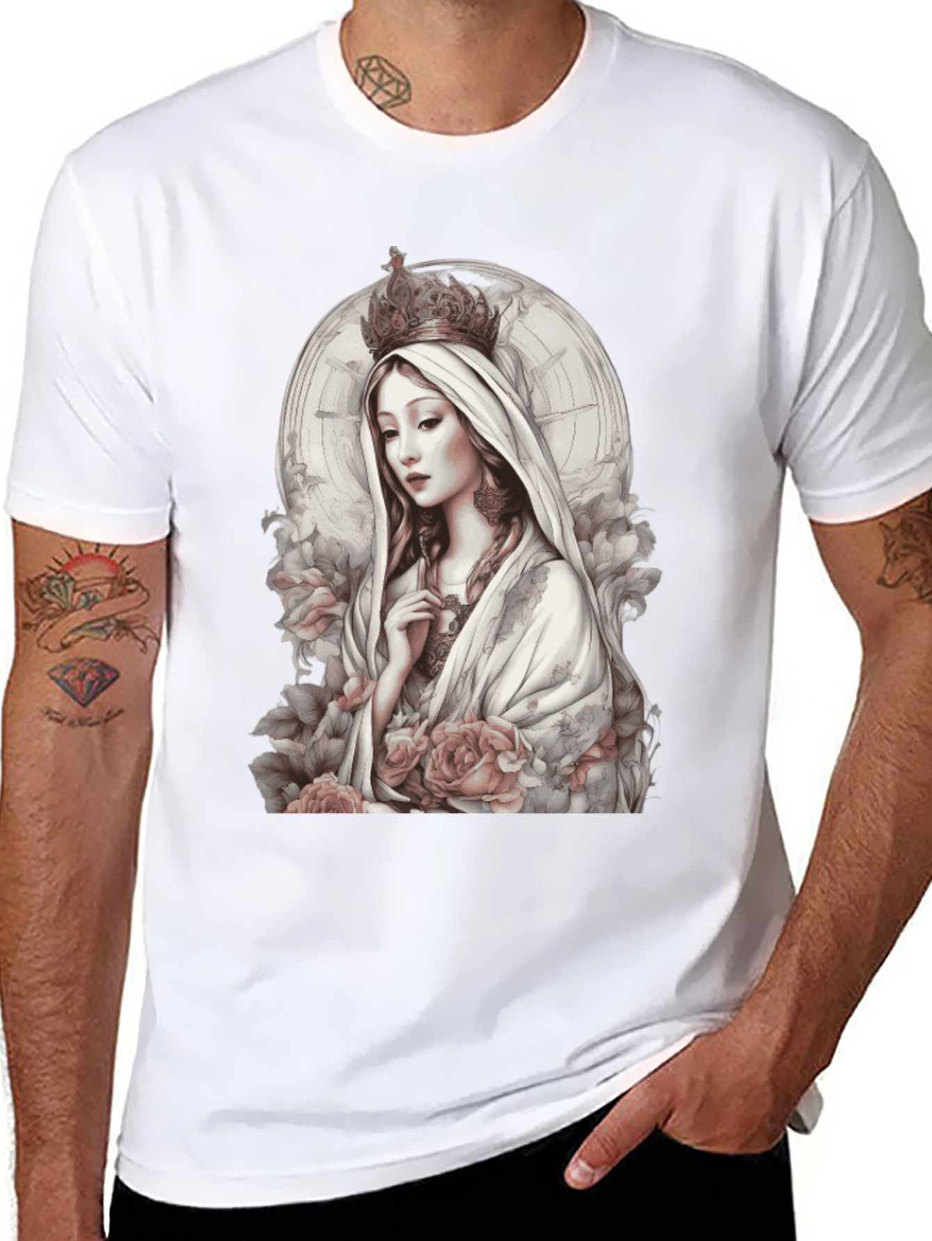 Mary Queen of Heaven Graphic Tee