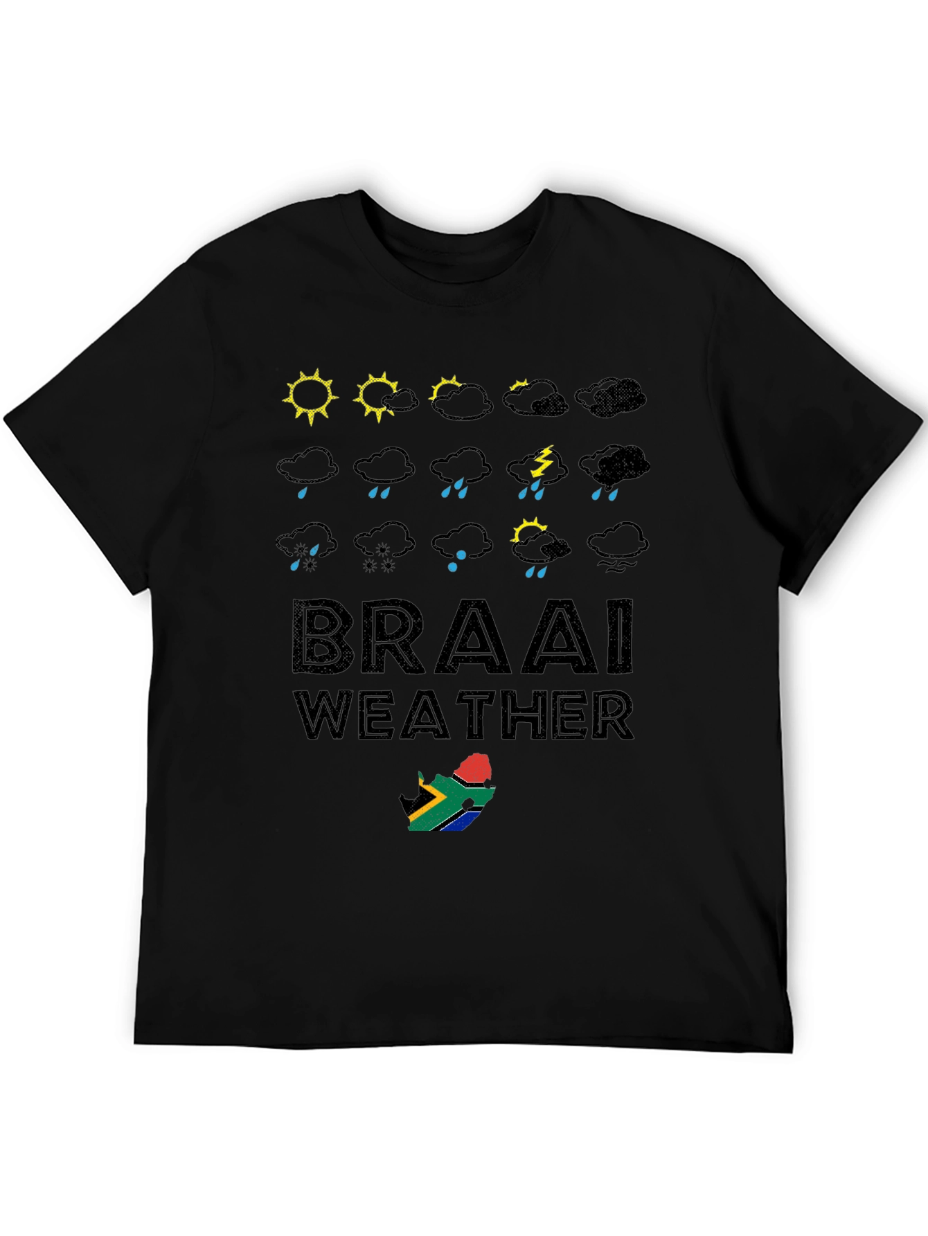 Braai Weather T-Shirt - South Africa BBQ