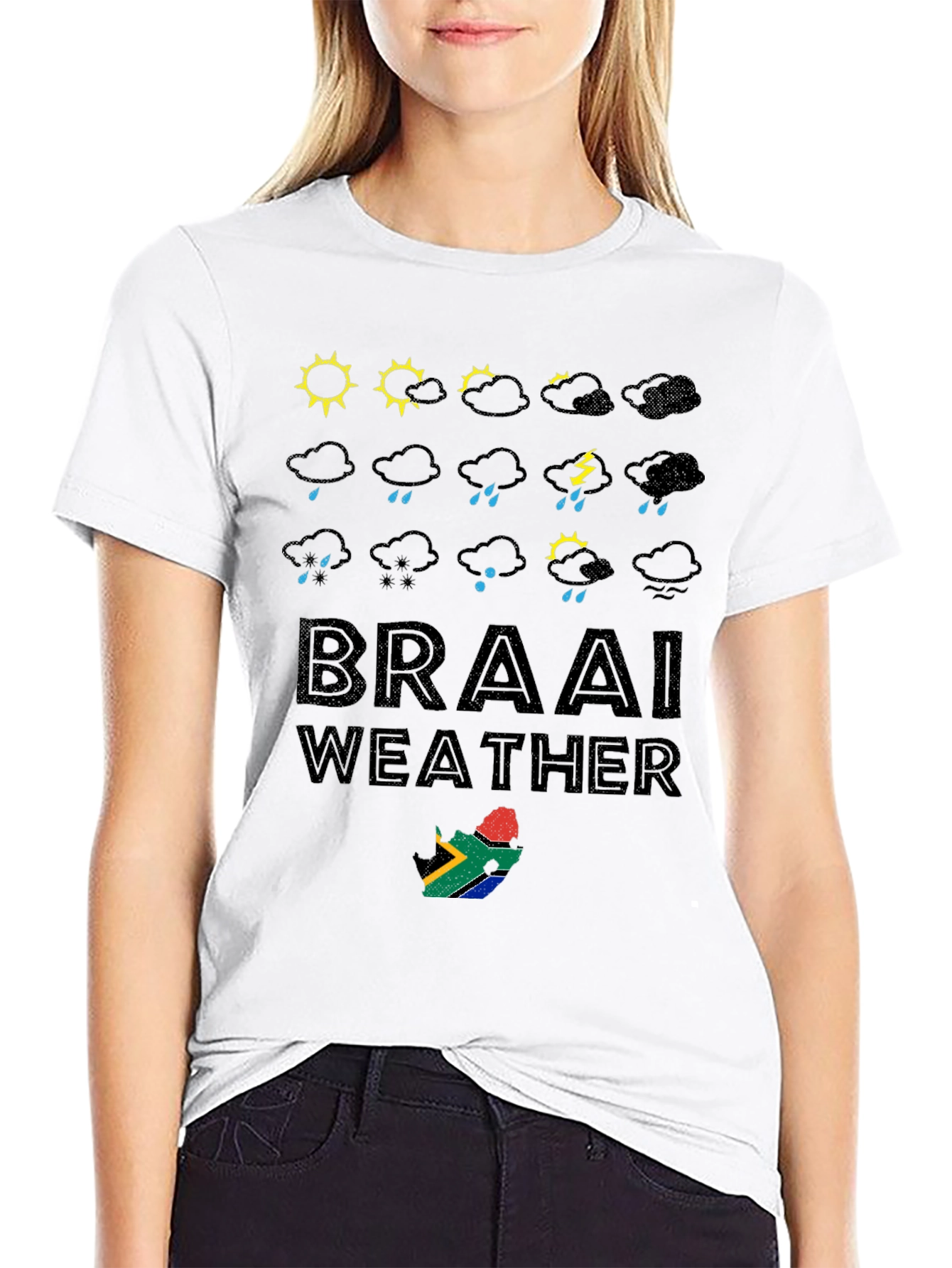Braai Weather T-Shirt - South Africa BBQ
