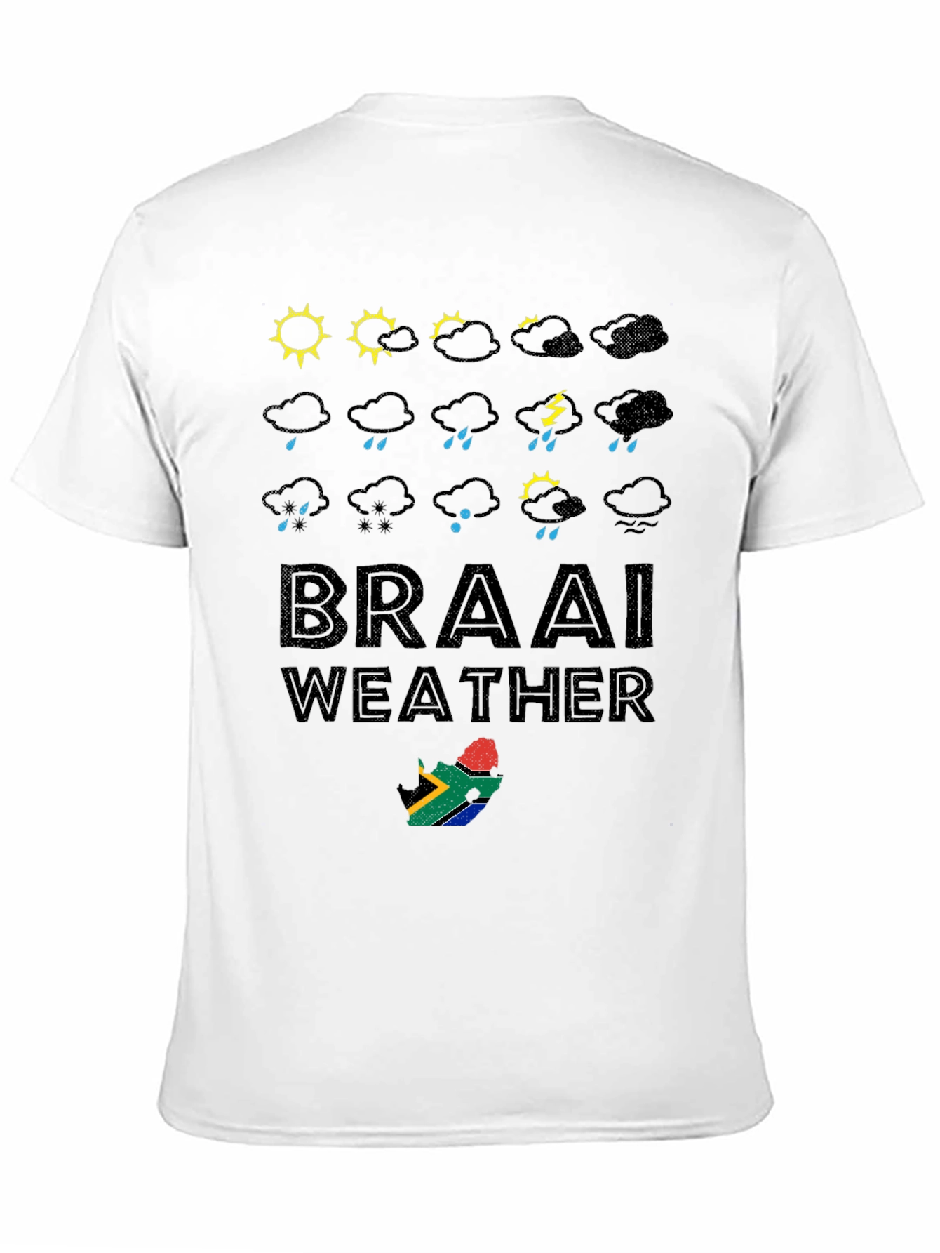 Braai Weather T-Shirt - South Africa BBQ