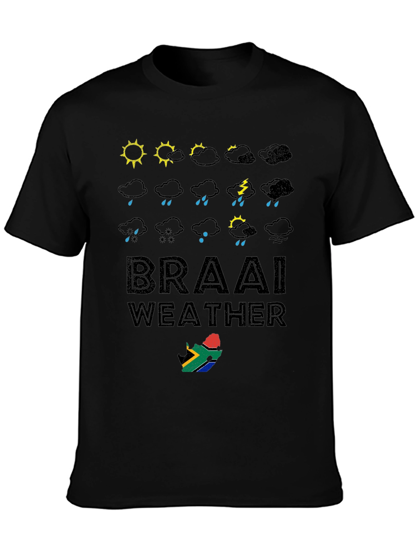 Braai Weather T-Shirt - South Africa BBQ