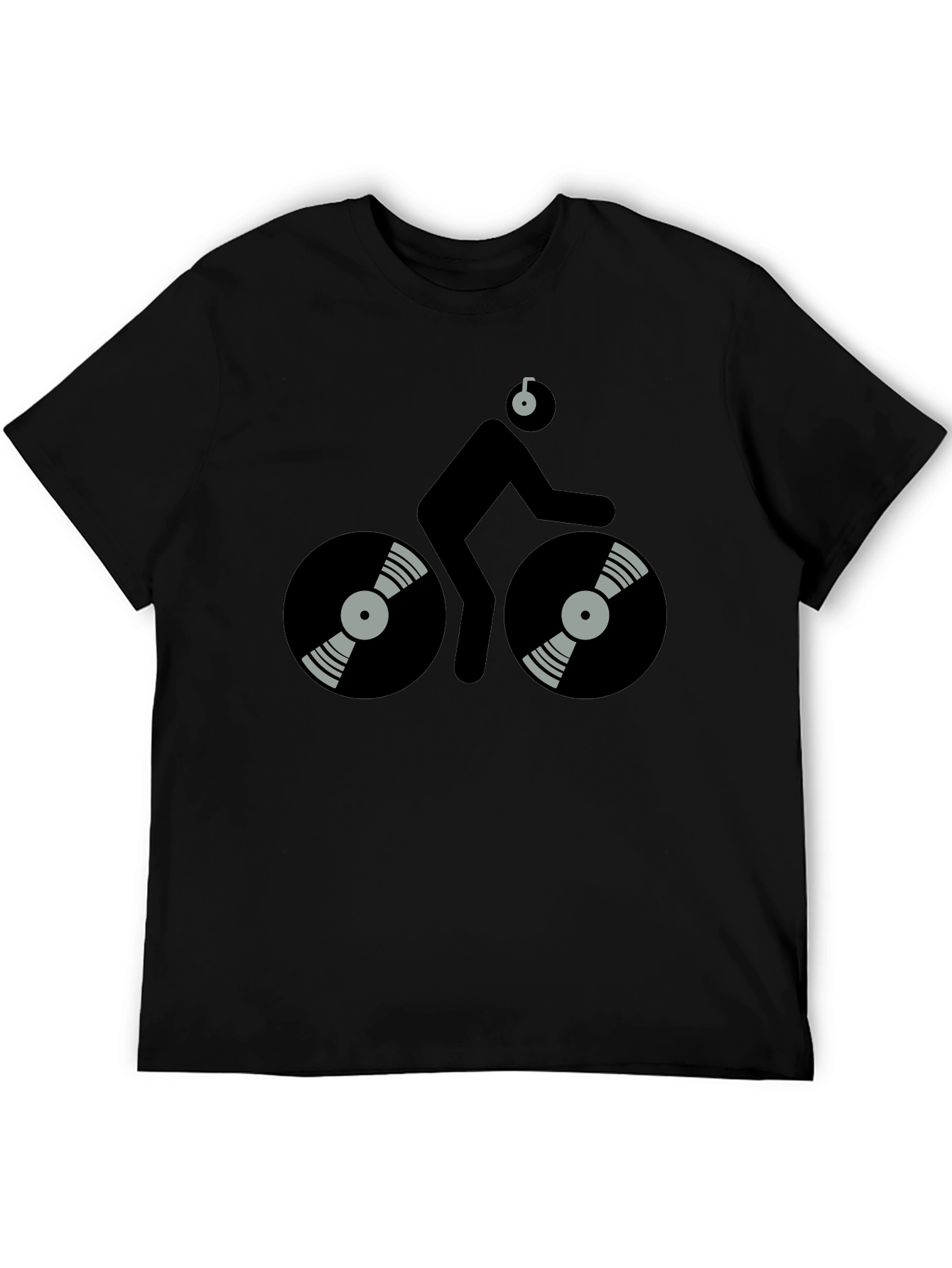 DJ Cyclist Black T-Shirt