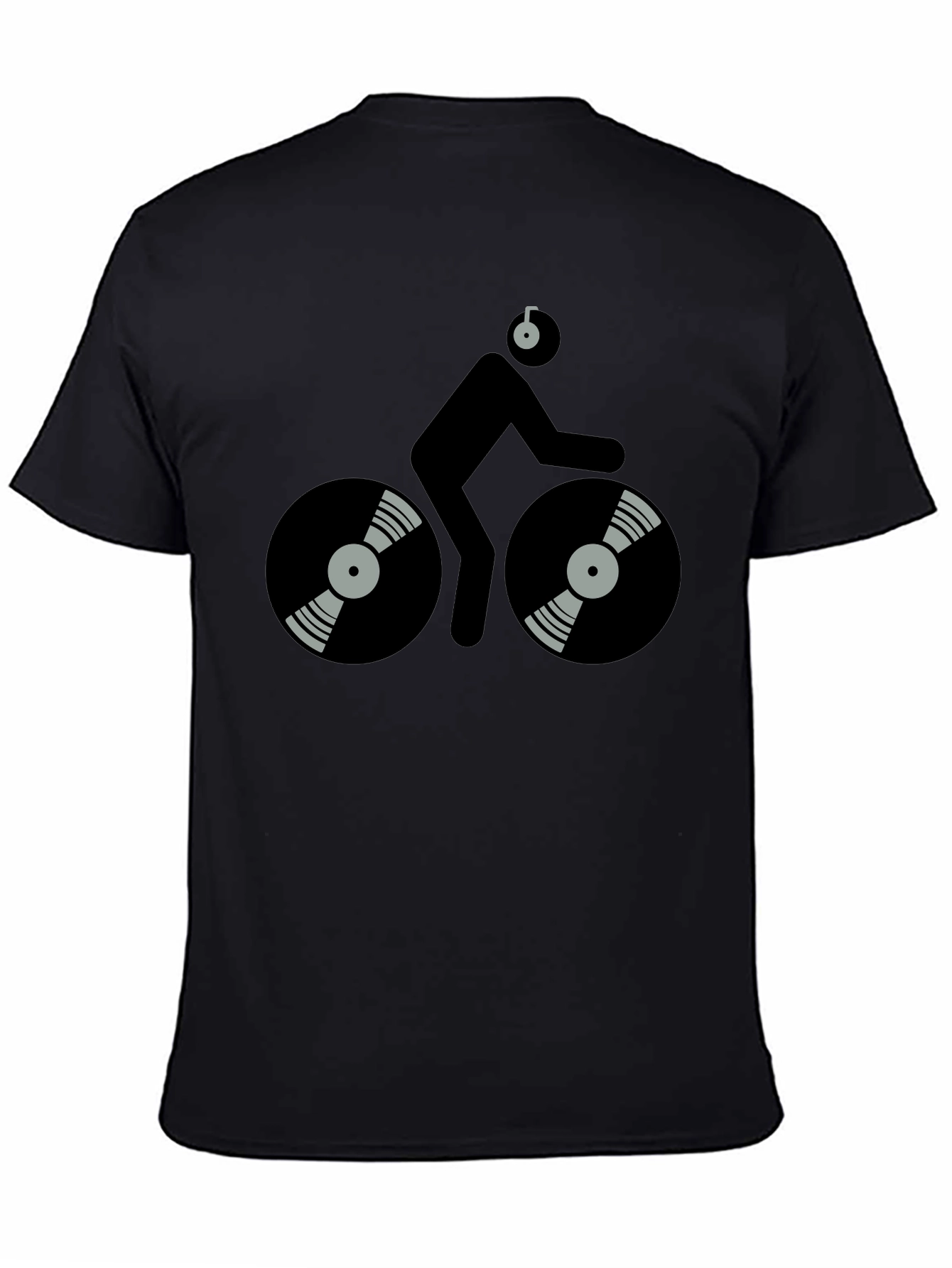 DJ Cyclist Black T-Shirt