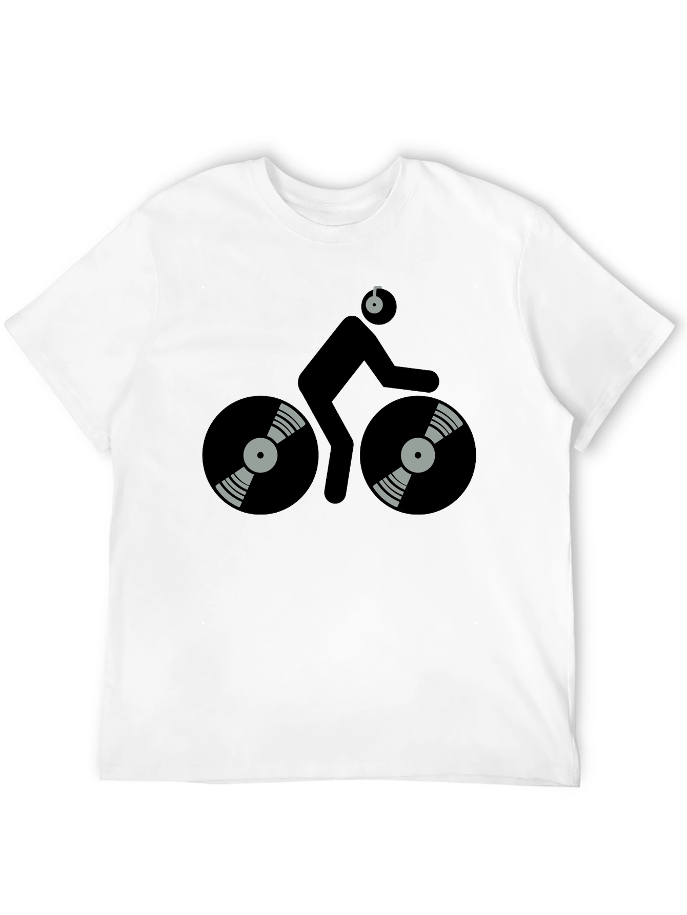 DJ Cyclist Black T-Shirt