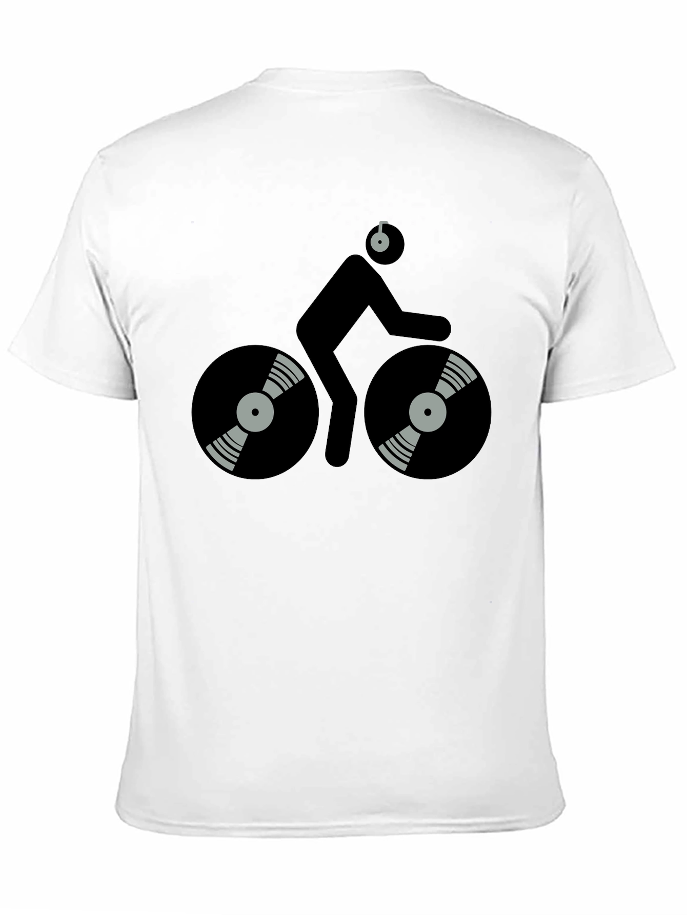 DJ Cyclist Black T-Shirt
