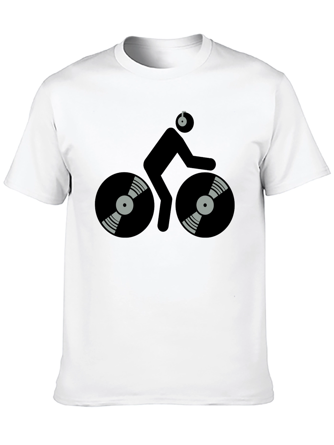 DJ Cyclist Black T-Shirt