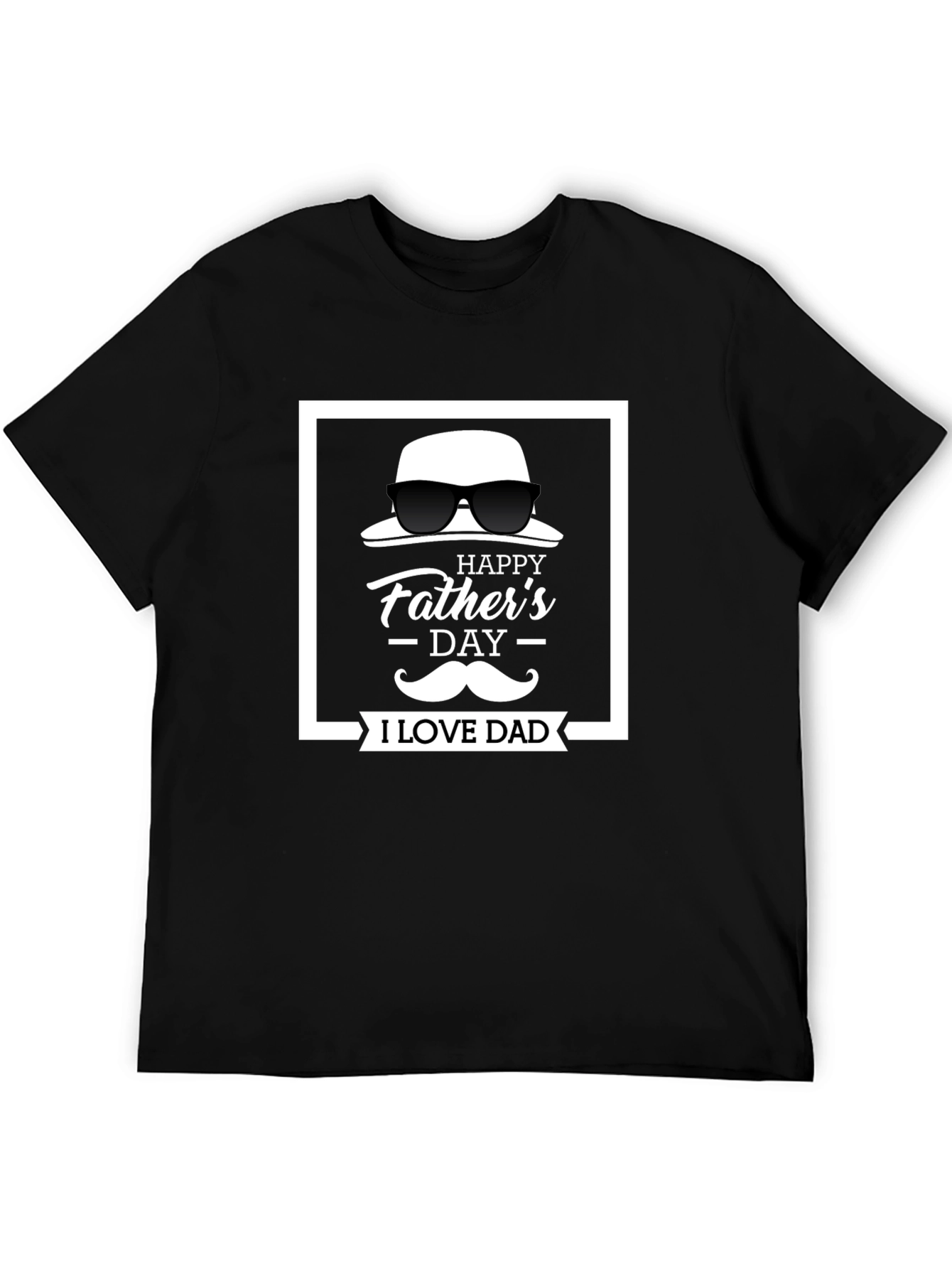 I Love Dad - Fathers Day Graphic Tee