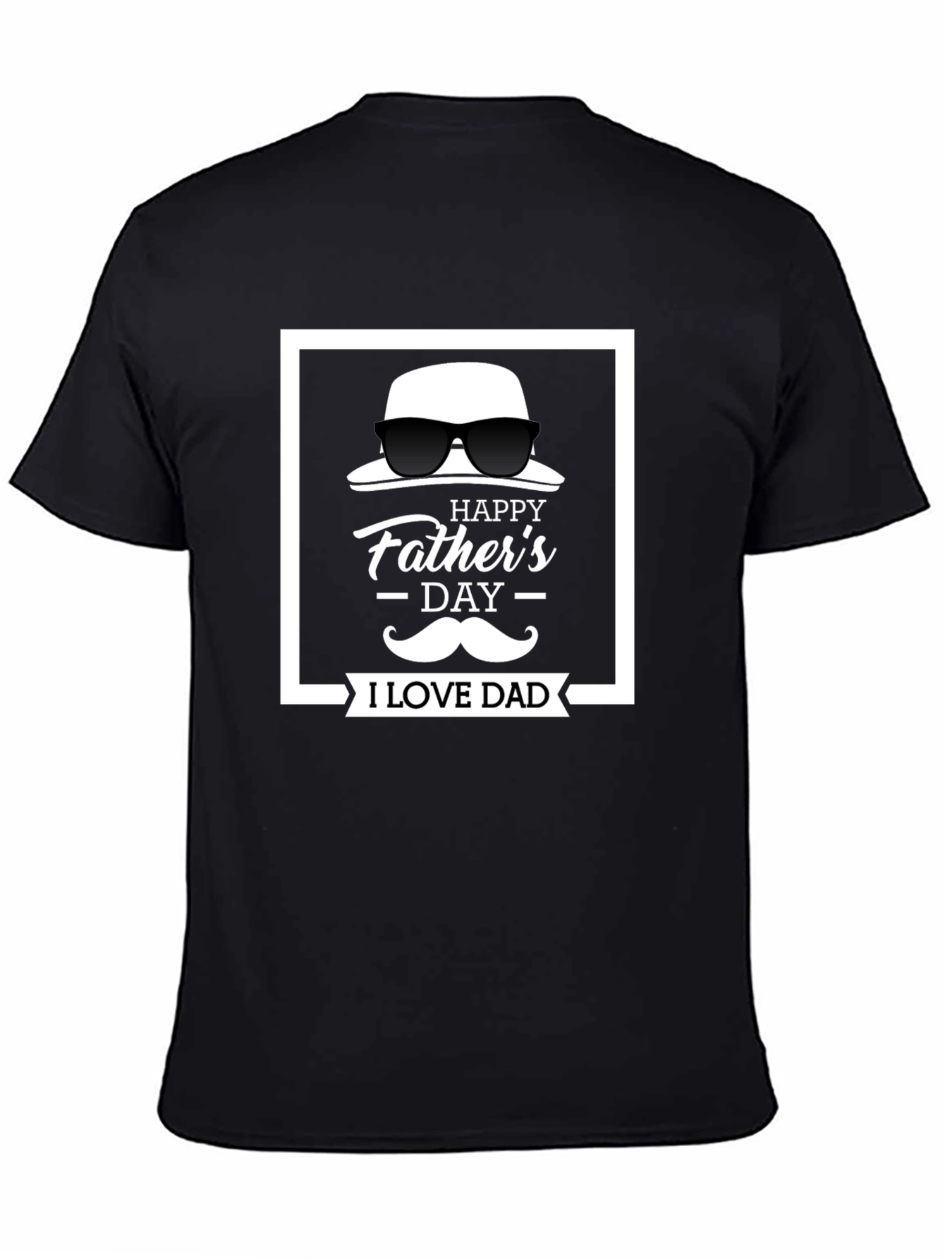 I Love Dad - Fathers Day Graphic Tee