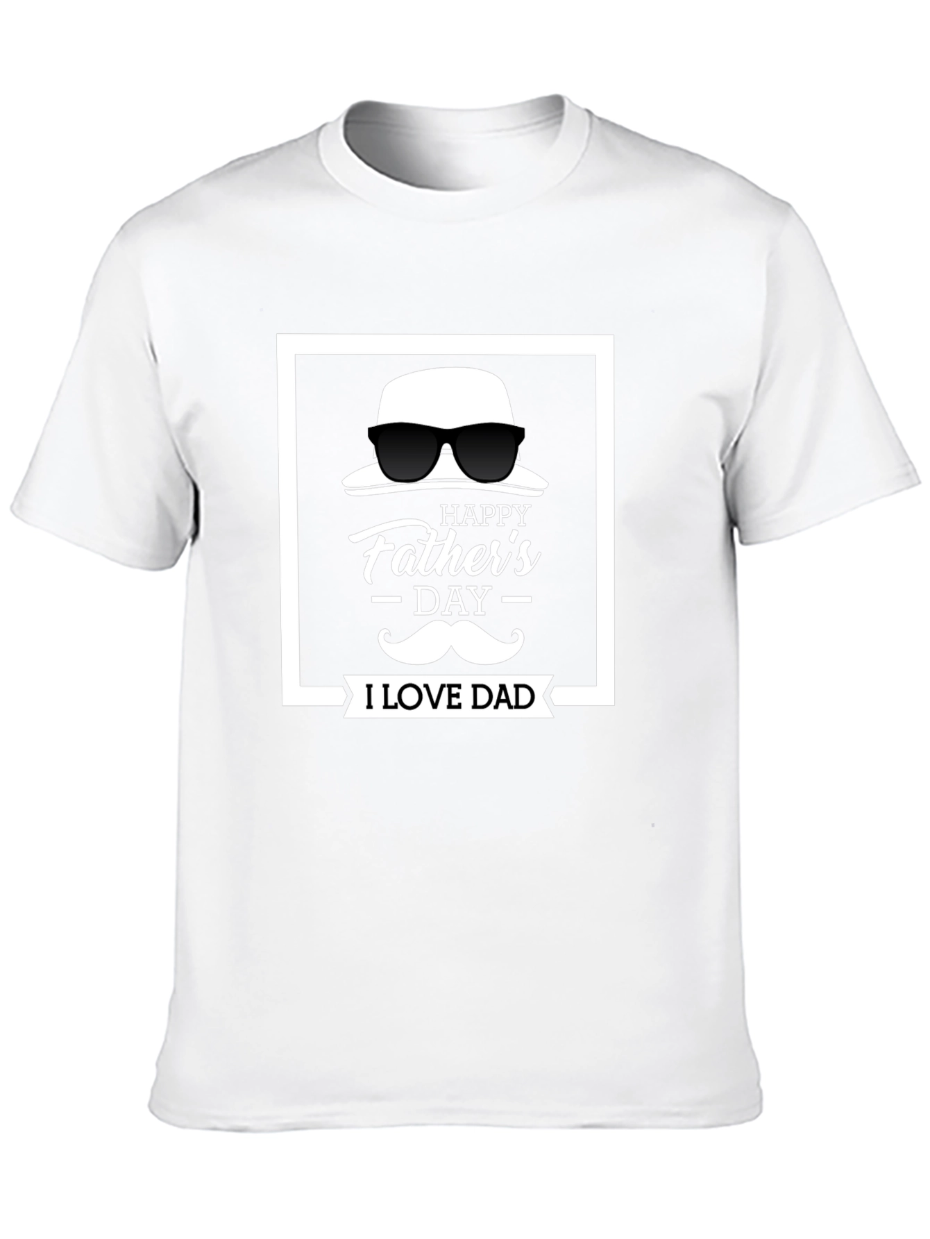 I Love Dad - Fathers Day Graphic Tee