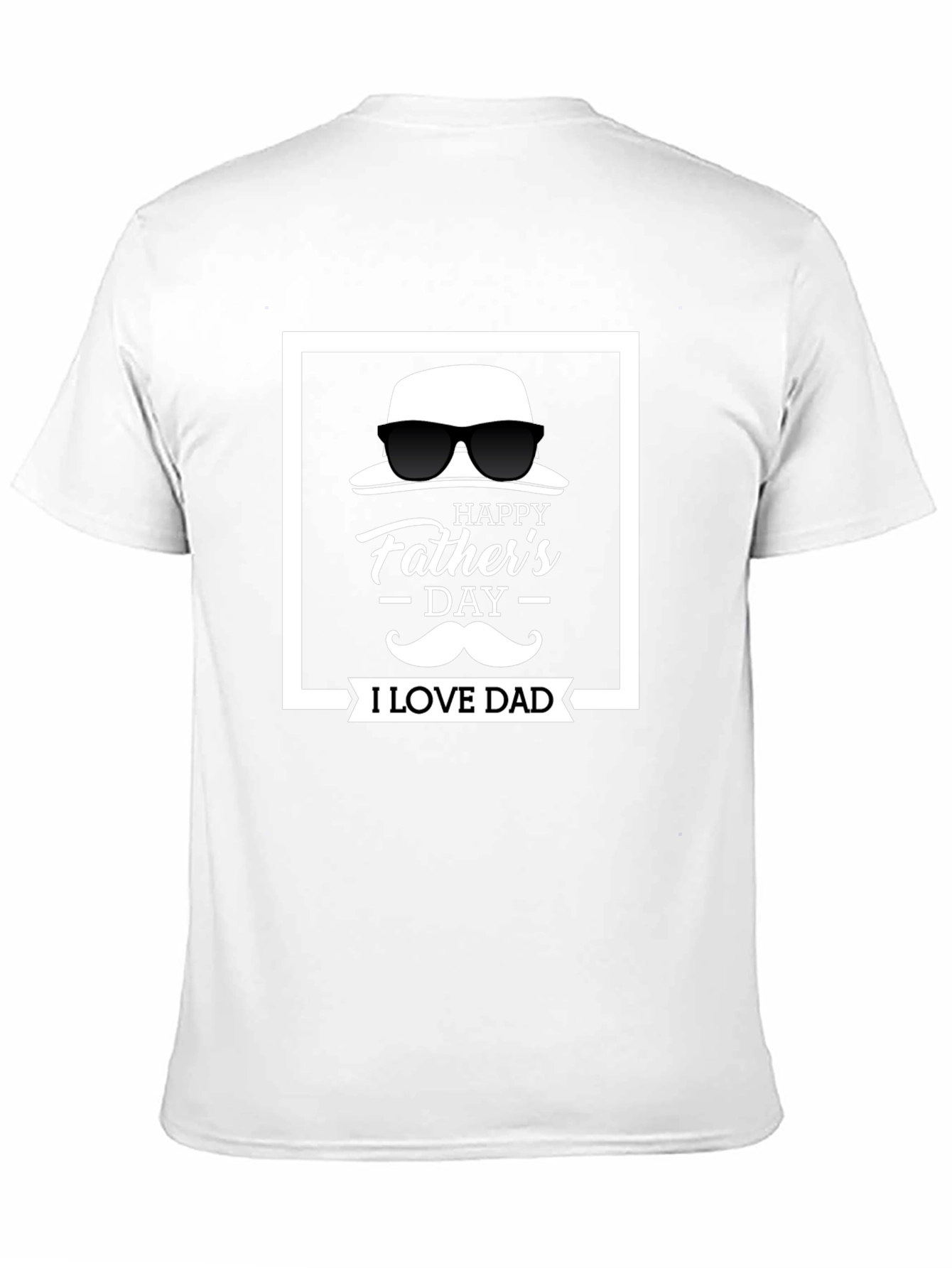 I Love Dad - Fathers Day Graphic Tee