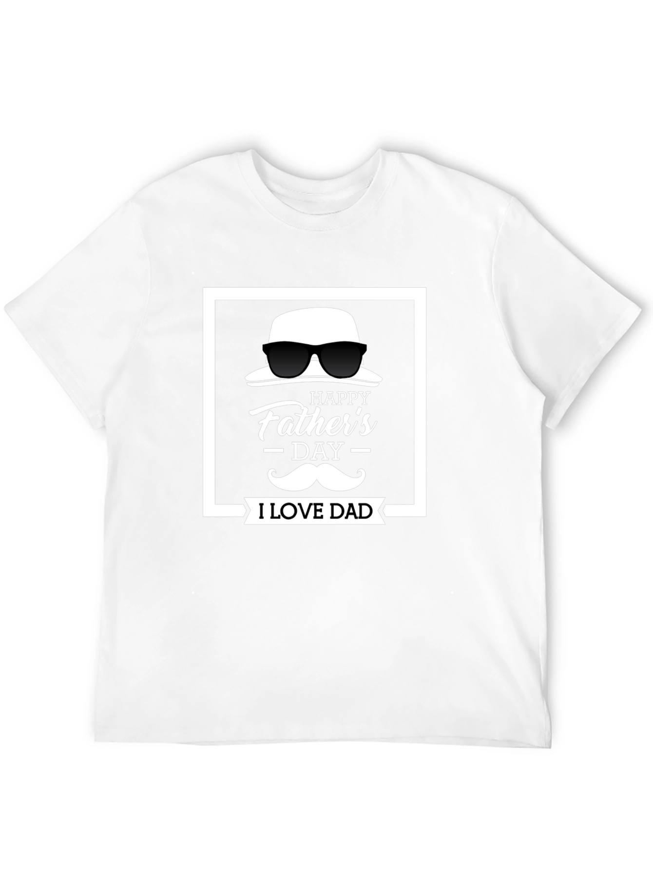 I Love Dad - Fathers Day Graphic Tee
