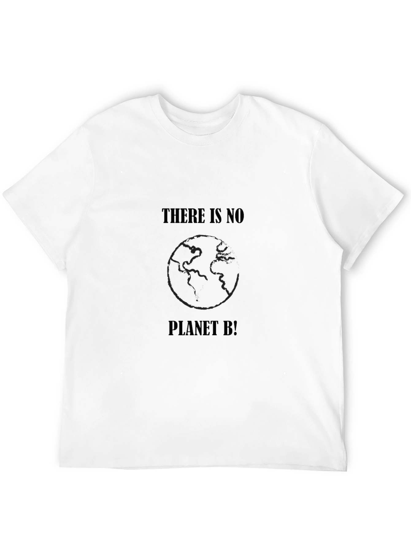 No Planet B Graphic T-Shirt - Eco-Friendly Awareness Tee