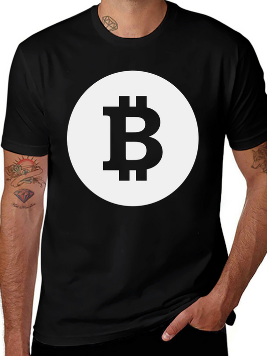 Bitcoin Logo T-Shirt - Crypto Currency Tee