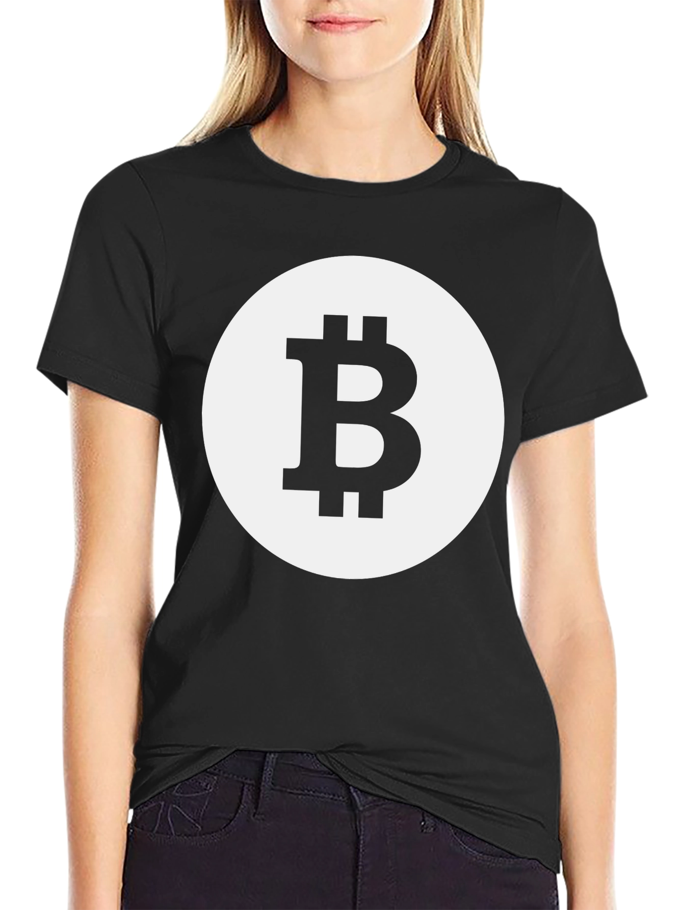Bitcoin Logo T-Shirt - Crypto Currency Tee