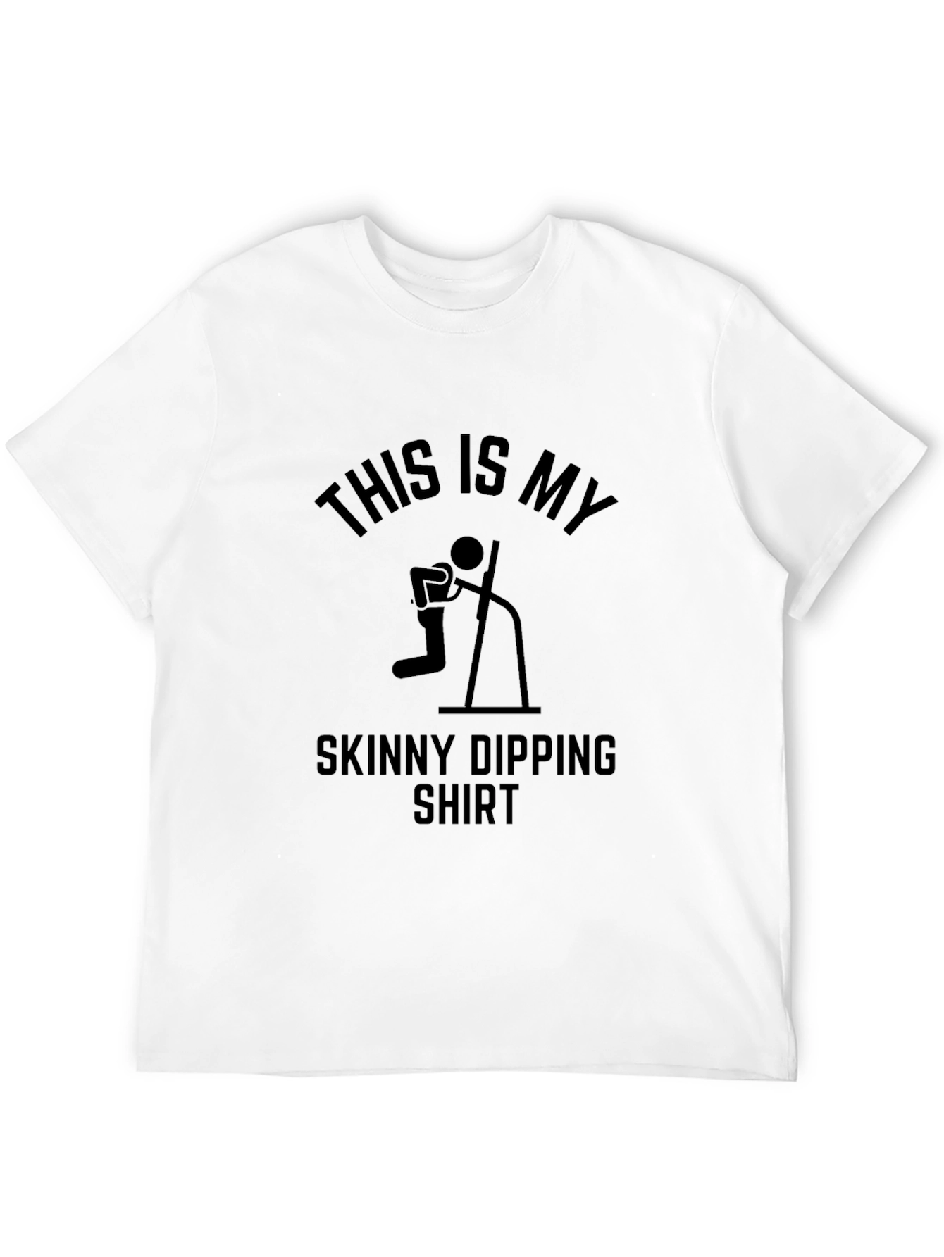 Skinny Dipping Shirt - Funny Graphic Tee