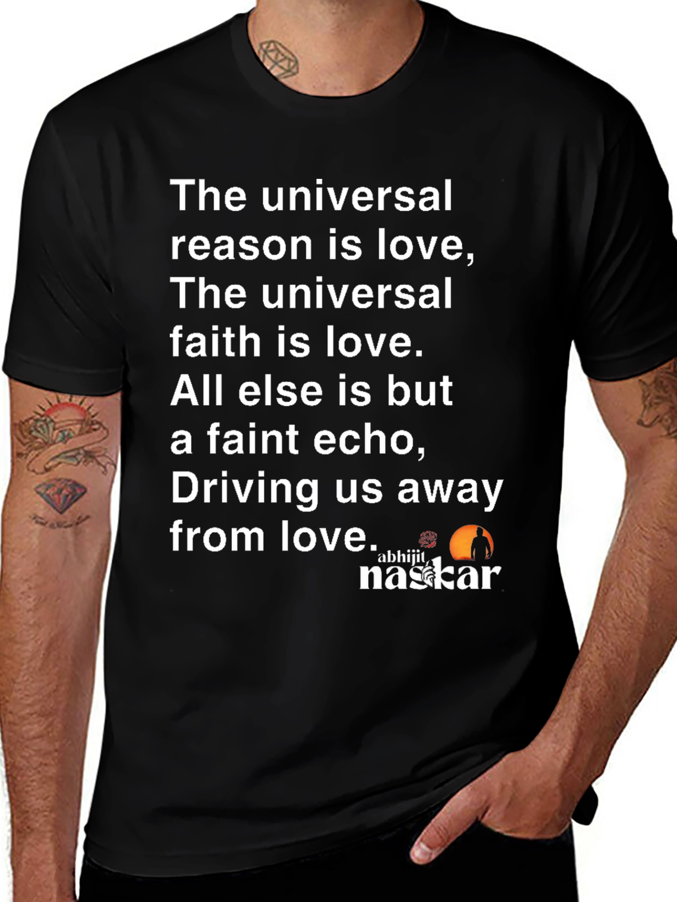 Love is Universal Graphic T-Shirt - Inspirational Tee