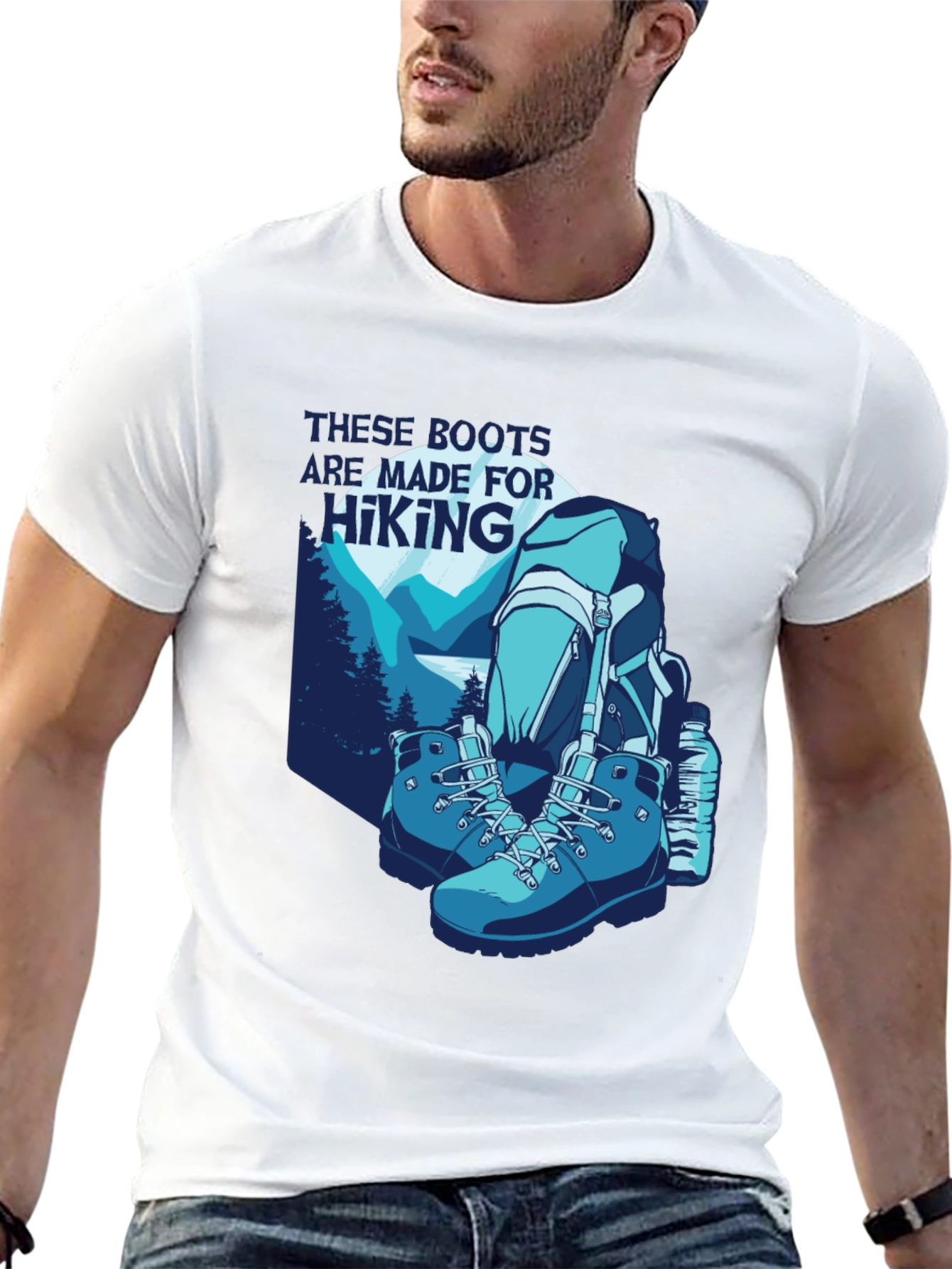 Hiking Boots T-Shirt: Adventure Ready!
