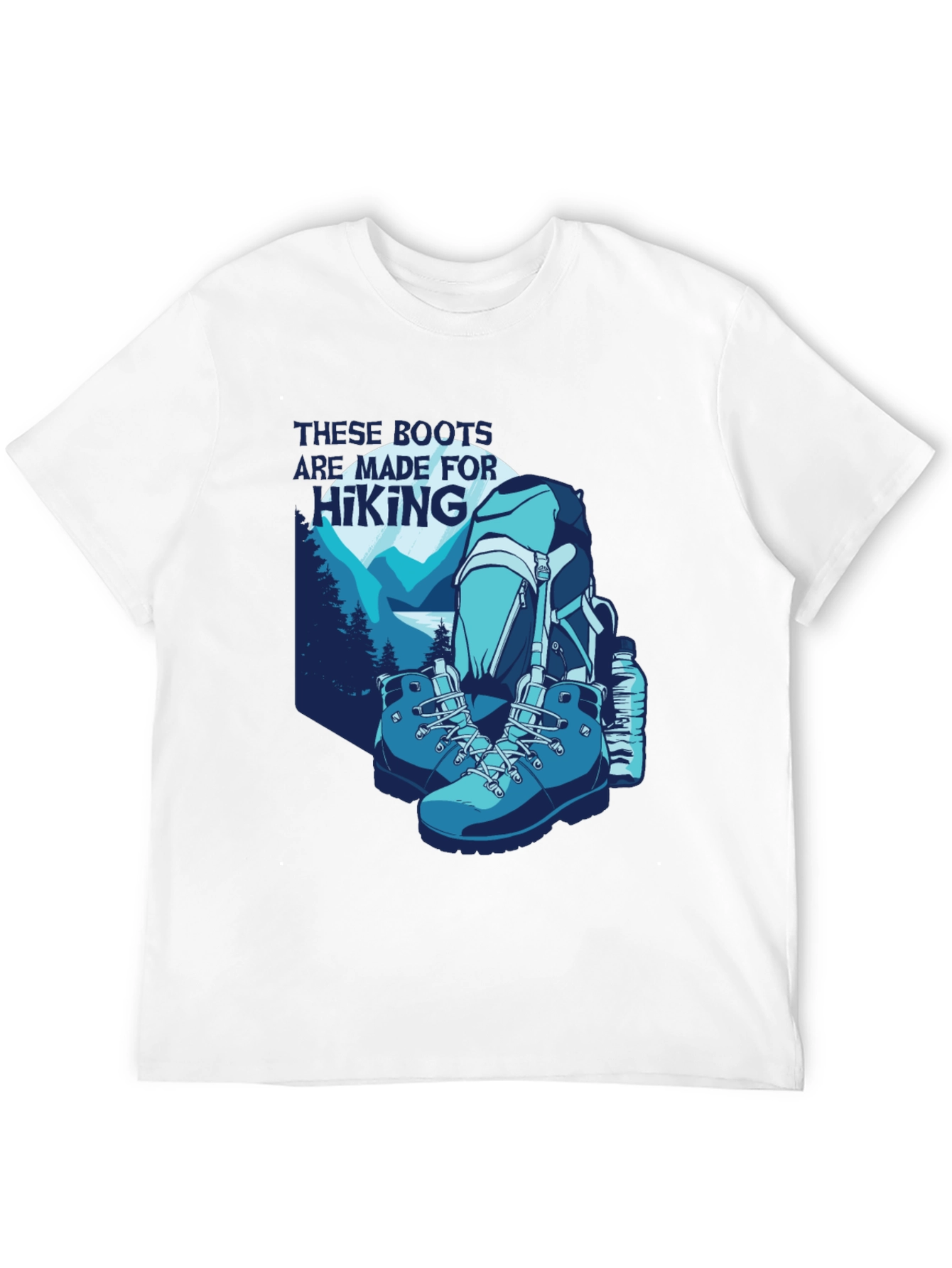 Hiking Boots T-Shirt: Adventure Ready!