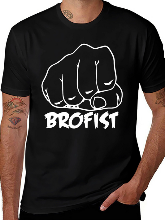 Brofist Graphic T-Shirt - Black Tee