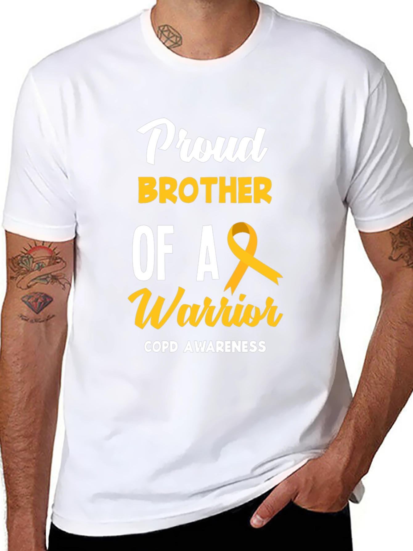 Proud Brother COPD Awareness T-Shirt