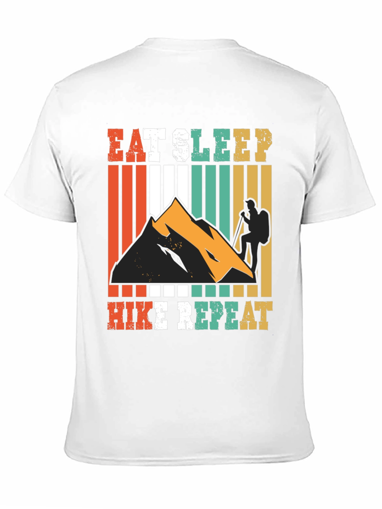 Eat Sleep Hike Repeat T-Shirt - Outdoor Adventure