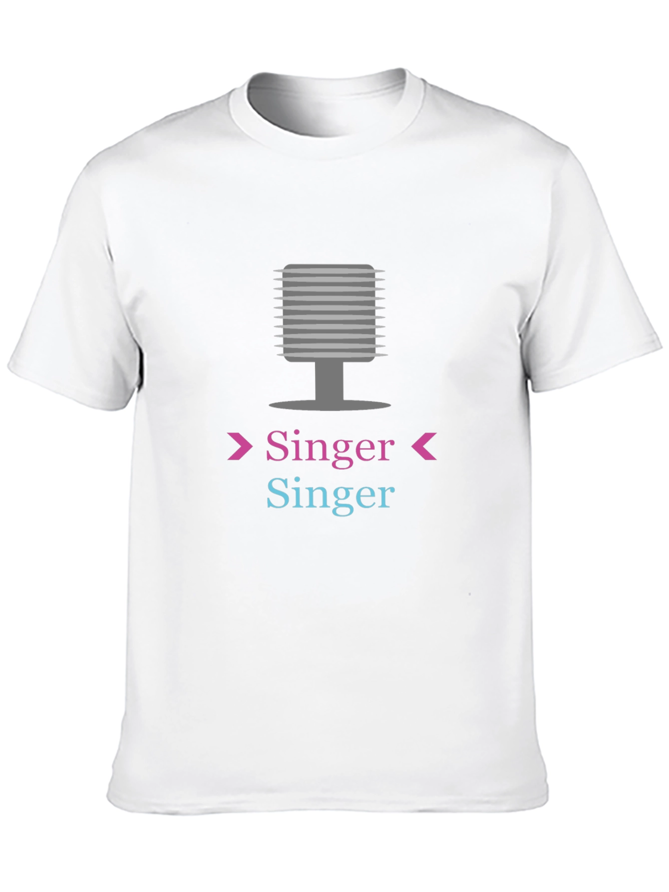 Singer Graphic T-Shirt - Music Lover Tee
