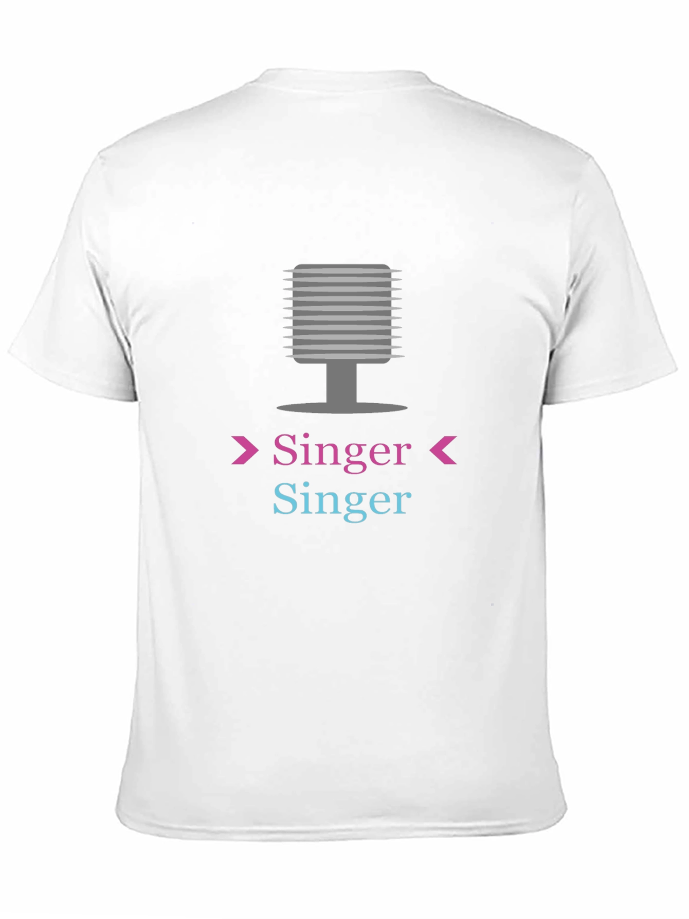 Singer Graphic T-Shirt - Music Lover Tee