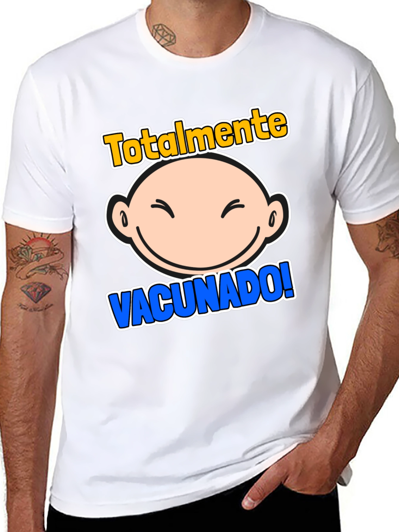 Totally Vaccinated! Graphic Tee Shirt