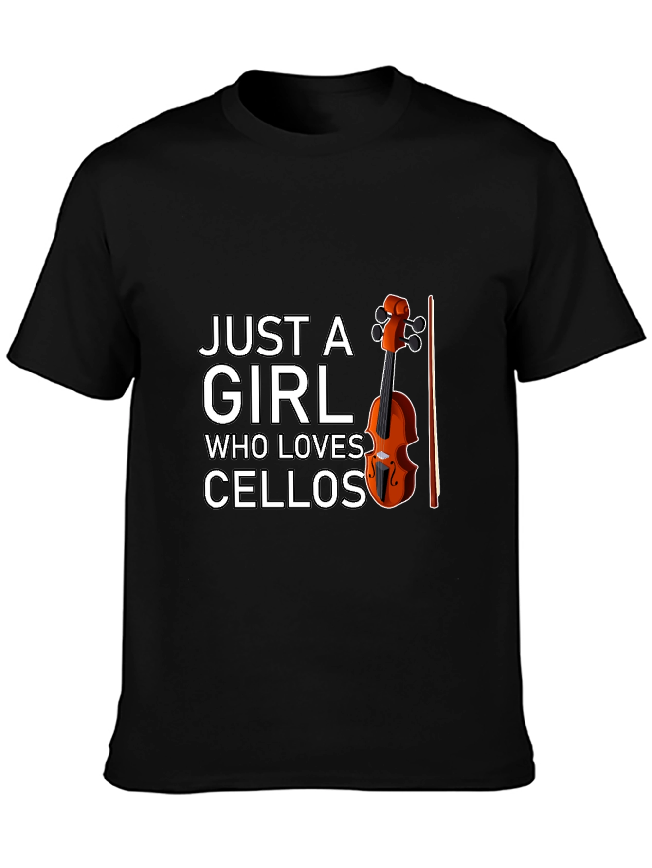 Just A Girl Who Loves Cellos - Unisex T-Shirt