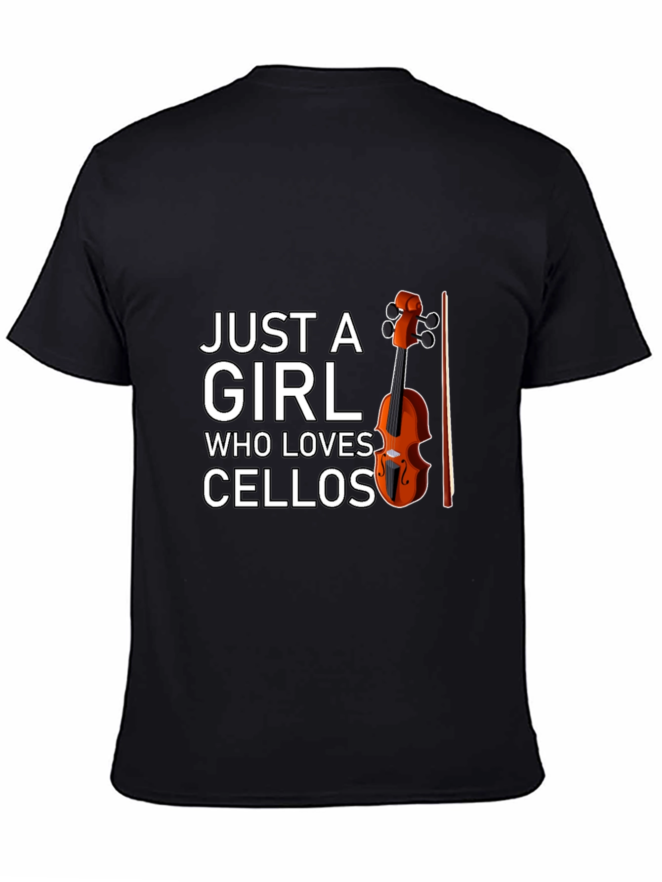 Just A Girl Who Loves Cellos - Unisex T-Shirt
