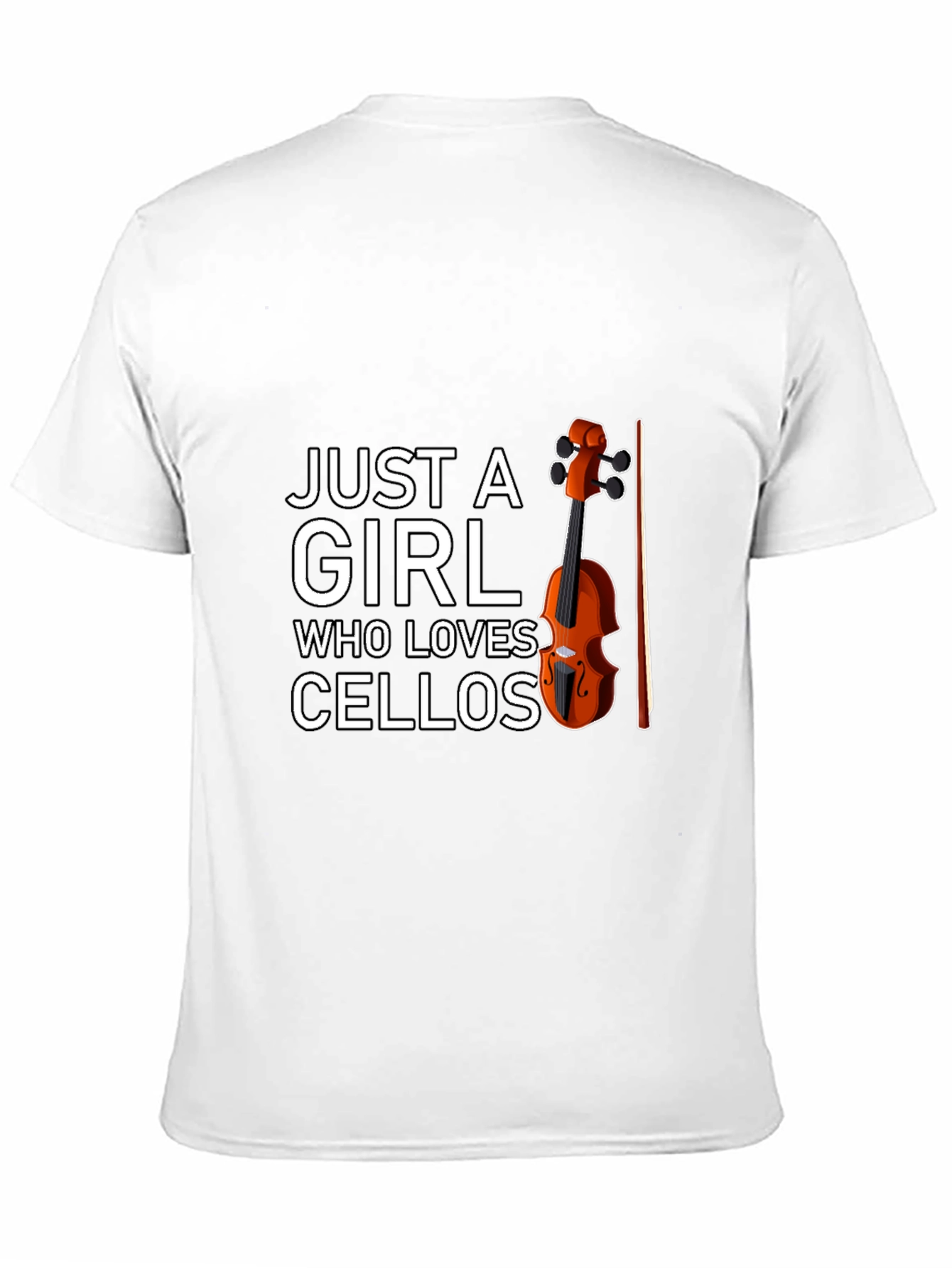 Just A Girl Who Loves Cellos - Unisex T-Shirt