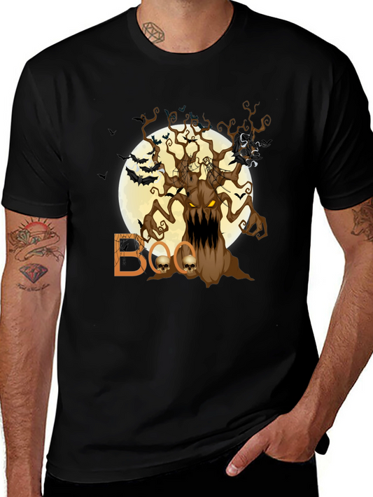 Spooky Halloween Tree T-Shirt