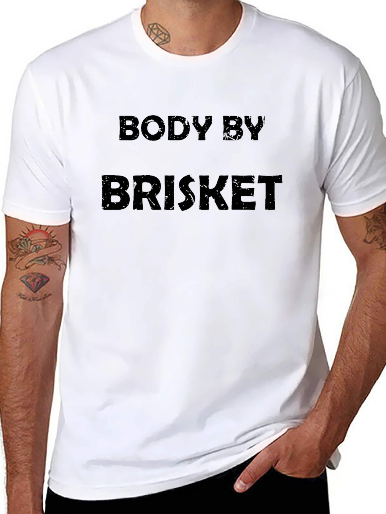 Body by Brisket Black T-Shirt
