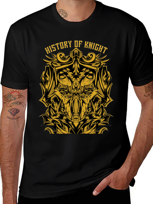 History of Knight Graphic Tee - Black
