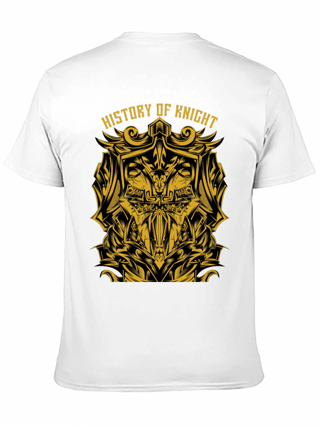 History of Knight Graphic Tee - Black