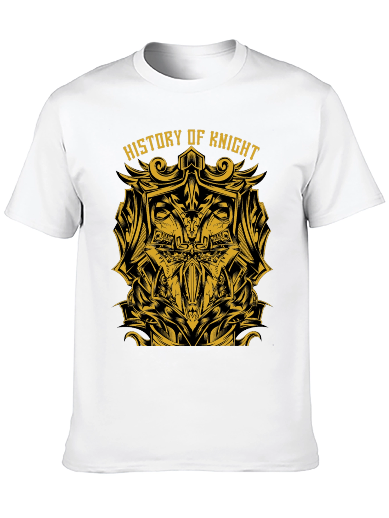 History of Knight Graphic Tee - Black