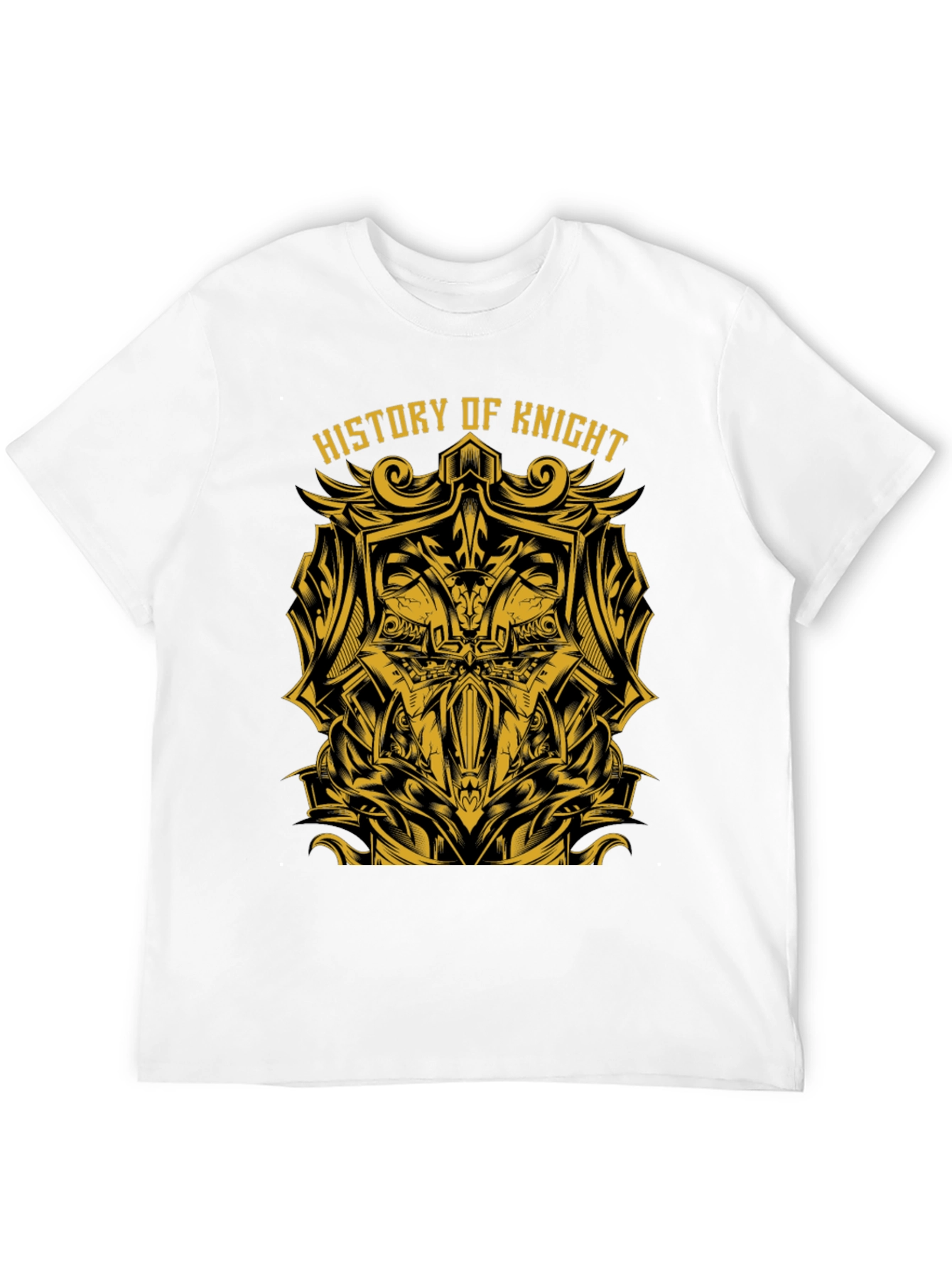 History of Knight Graphic Tee - Black
